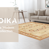 Chic Autumnal Geometric Flair(Beige)