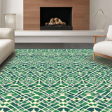 Contemporary Textured Diamond(Green)