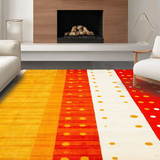 Elegant Minimalist Dot Stripes(Yellow)