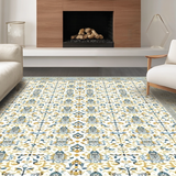 Cozy Earth Tone Abstract Design(White)