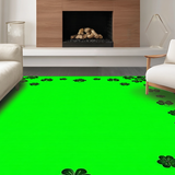 Stylish Abstract Shamrock Composition(Green)