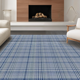 Elegant Toned Buffalo Check Design(Blue)