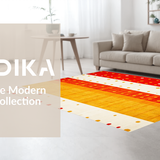 Elegant Minimalist Dot Stripes(Yellow)