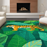 Dynamic Teal and Orange Fusion(Green)