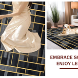 Contemporary Abstract Geometric Aesthetic(Black)