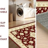 Graceful Intricate Border Accent(Red)