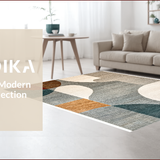 Ultra Soft Area Rug, Non Slip, Stain Resistant, Washable Area Rugs for Living Room, Bedroom, Modern Neutral Abstract Living Room Stain-Resistant Rug(Gray)