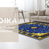 Rich Geometric Symbolic Design(Blue)