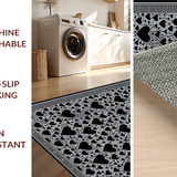 Playful Whimsical Shag Design(Black)