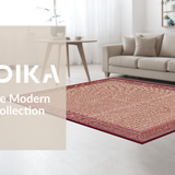 Elegant Octagonal Floral Arrangement(Red)