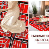Colorful Urban Exploration Mat(Red)