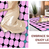 Cute Contemporary Grid Design(Pink)