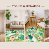 Whimsical Rustic Floral Touch(White)