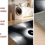 Contemporary Optical Illusion Motif(Black)