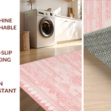 Delicate Blush Abstract Touch(Red)