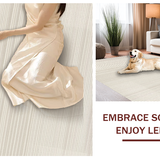 Chic Warm Ivory Striped Motif(Beige)