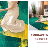 Chic Minimalist Splash of Color(Green)