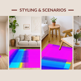 Charming Shaggy Rainbow Delight(Pink)