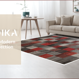 Ultra Soft Area Rug, Non Slip, Stain Resistant, Washable Area Rugs for Living Room, Bedroom, Harvest-Themed Abstract Meditation Space Carpet(Gray)