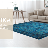 Contemporary Abstract Wave Aesthetic(Blue)
