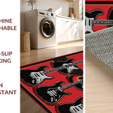 Bold Black and Red Contrast(Red)