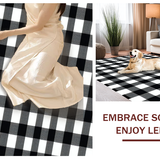 Chic Minimalist Plaid Design(Black)