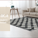 Vibrant Abstract Tiled Texture(Black)