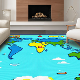 Charming Pastel Learning Landscape(Blue)