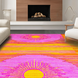 Dreamy Hued Sun Illustration(Pink)