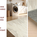 Elegant Off White Ogee Design(Beige)