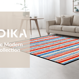 Cheerful Cartoonish Bathroom Art(Blue)