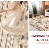 Ultra Soft Area Rug, Non Slip, Stain Resistant, Washable Area Rugs for Living Room, Bedroom, Elegant Beige Abstract Features(Beige)