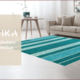 Ultra Soft Area Rug, Non Slip, Stain Resistant, Washable Area Rugs for Living Room, Bedroom, Waterproof Outdoor Camping RV Beach Mat(Blue)