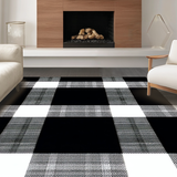 Elegant Transitional Plaid Appeal(Black)