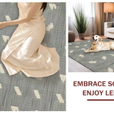 Elegant Ivory Tiled Composition(Gray)