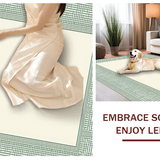 Transitional Textured Geometric Visuals(Beige)
