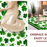 Elegant Green Leaf Motif Design(Green)