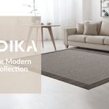 Inviting Cozy Neutral Geometric Look(Gray)