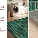 Emerald Geometric Elegance Fusion(Green)