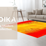 Lively Contemporary Artful Design(Red)