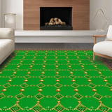 Elegant Mardi Gras Patterned Decor(Green)