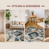 Sophisticated Neutral Toned Trellis(Gray)