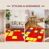 Colorful Interactive Game Layout(Red)