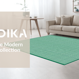 Minimalist Chic Tiled Motif(Green)