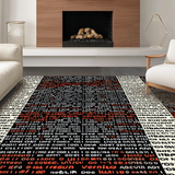 Fun Textured Modern Decor(Black)