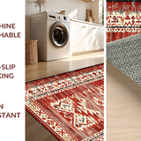 Cozy Modern Medallion Design(Red)