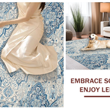 Whimsical Tropical Floral Aesthetic(Blue)