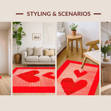 Chic Red Playful Text Design(Red)