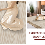 Classic Warm Beige Ogee Layout(Beige)