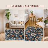 Chic Colorful Lattice Visual Appeal(Blue)